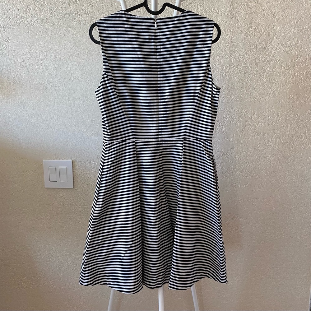 Kate Spade Sleeveless Striped Day Dress US2 - Picture 3 of 5
